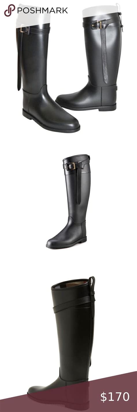 burberry roscot rain boots|burberry rain boots outlet.